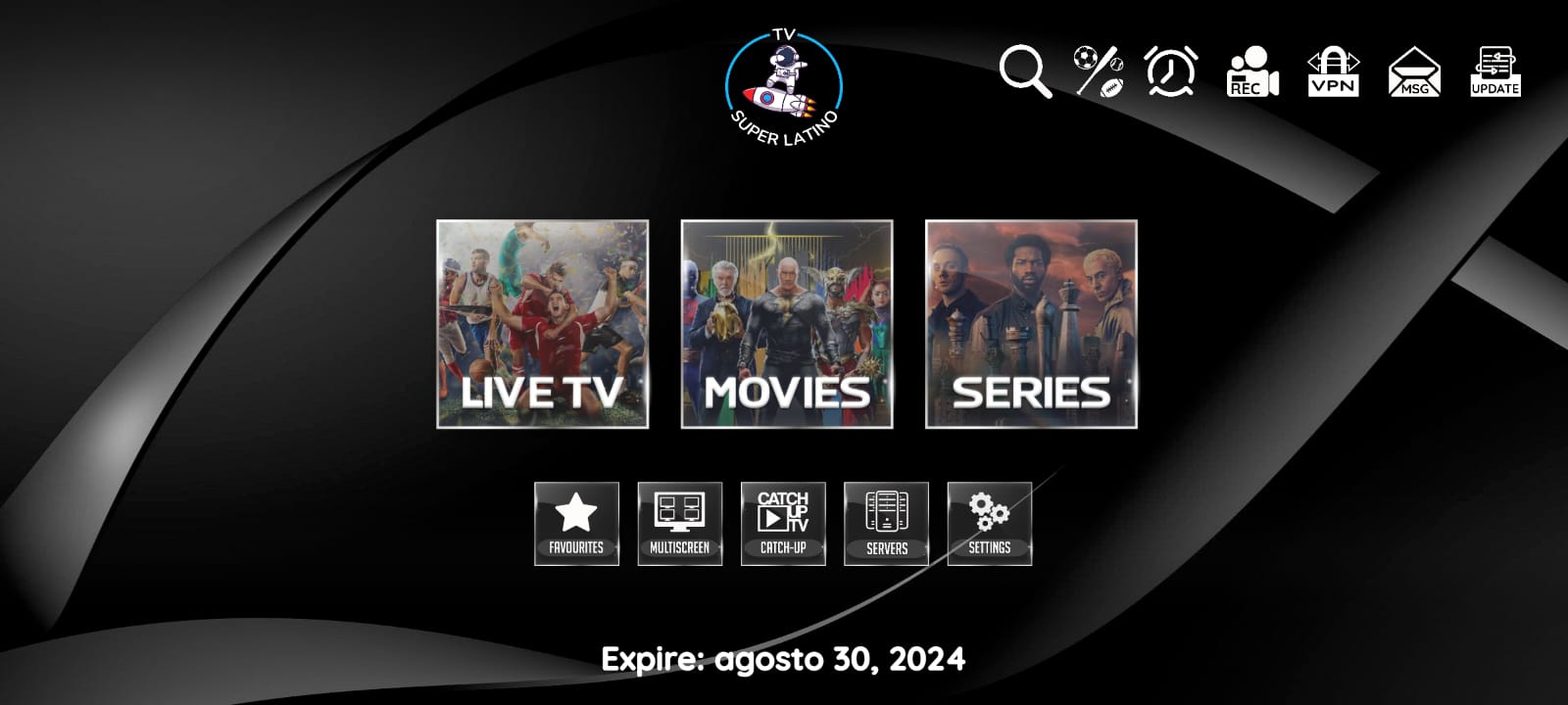 Suscripción de IPTV Latino 1300 en vivo y en 4000+ 4K Full HD VOD